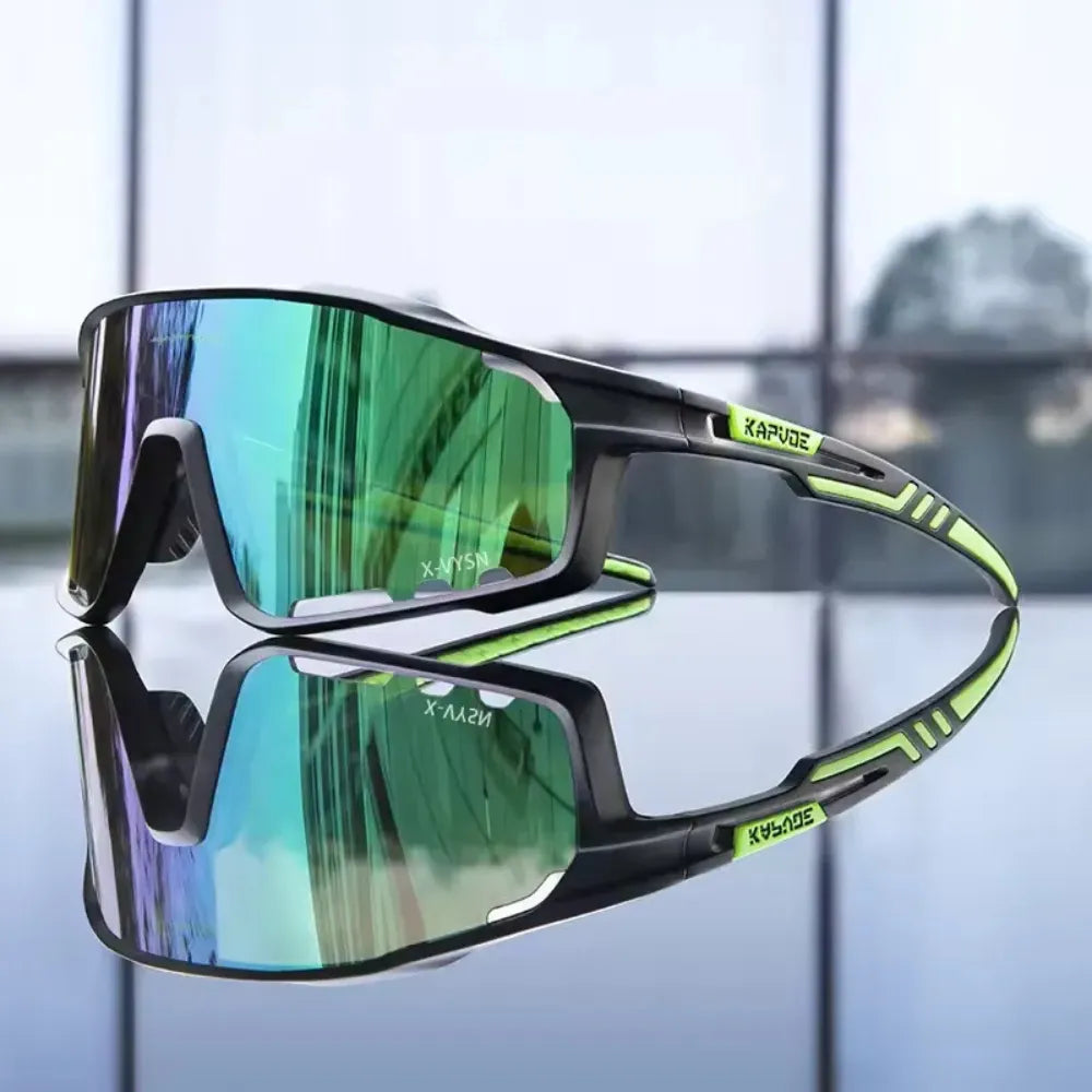 Climbing eyewear with durable and comfortable frame