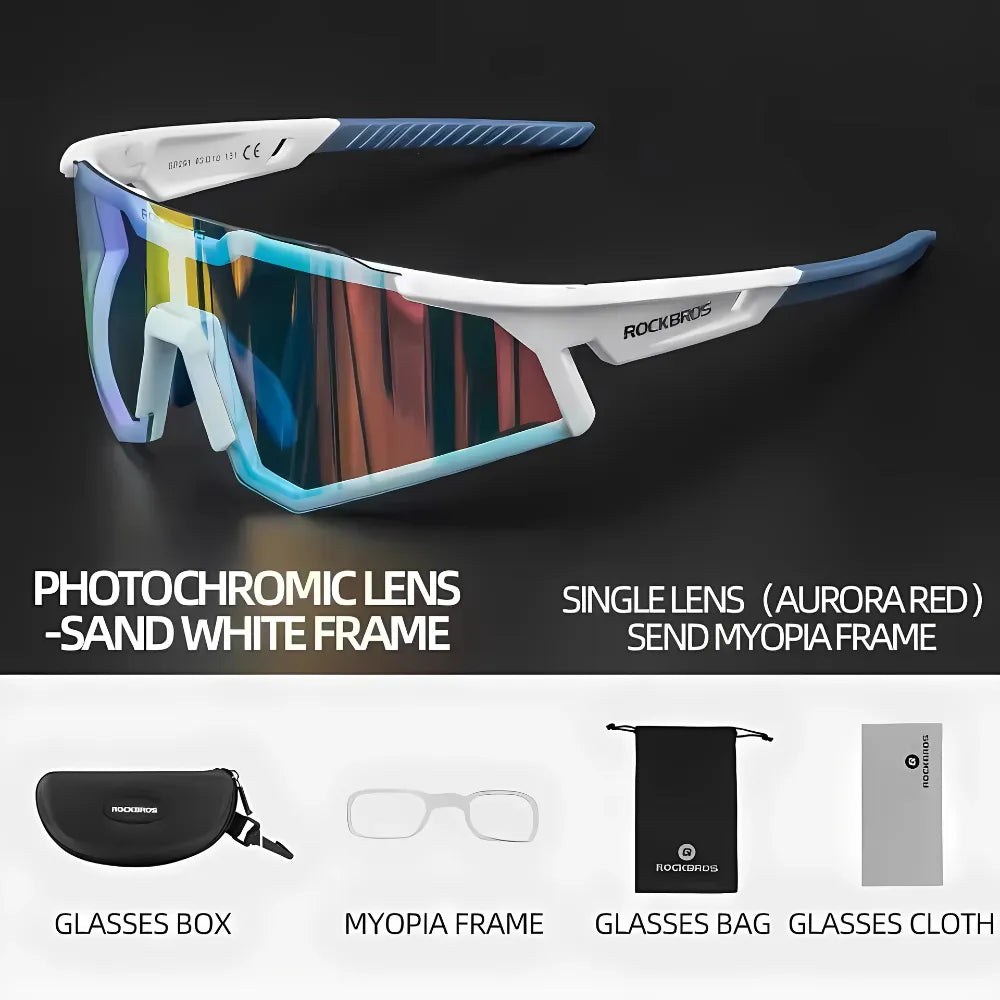 High-performance eyewear for running and biking