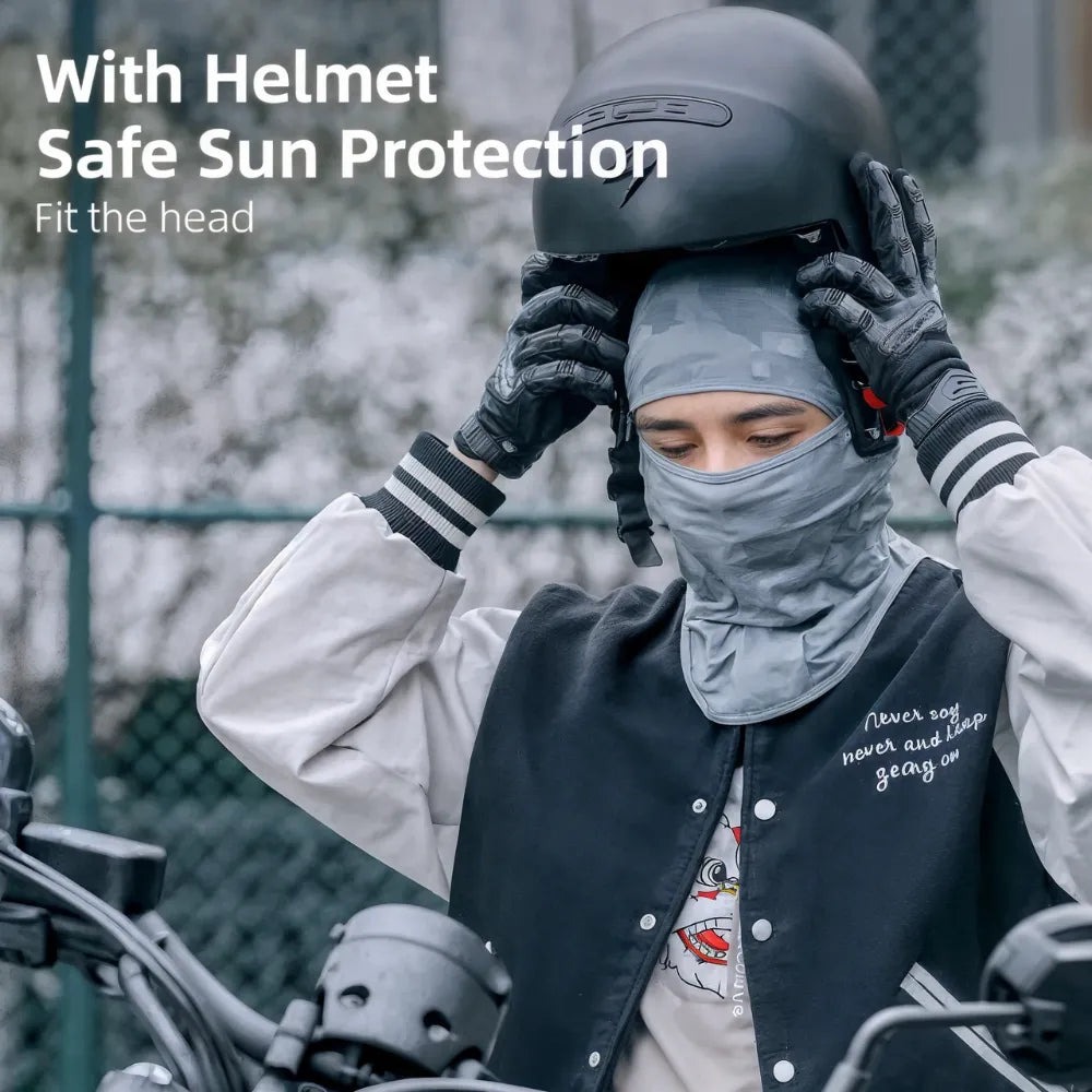 Breathable face mask for outdoor sports