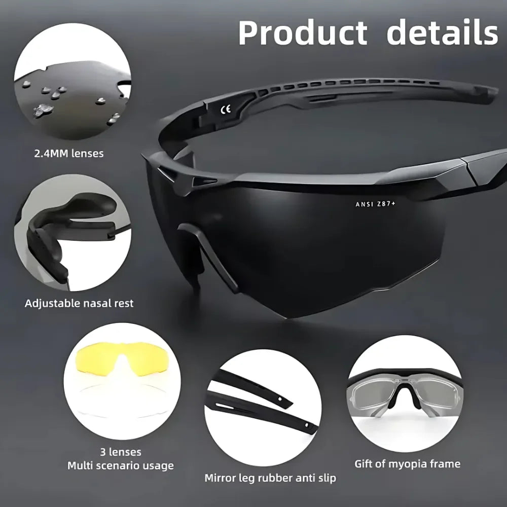 Tactical goggles for airsoft, CS games, and outdoor sports